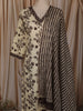 Soft Ivory Floral Printed Design Cotton Straight Cut Salwar Suit with Dupatta