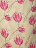 Soft Ivory Floral Printed Design Cotton Straight Cut Salwar Suit with Dupatta