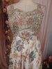 Soft Ivory Floral Printed and Zari Embroidered Design Georgette Palazzo Suit with Dupatta