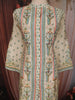 Soft Ivory Floral Sequins Embroidered Design Cotton Co-Ord Set