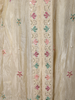 Soft Ivory Floral Sequins and Beads Embroidered Design Organza Lehenga With Dupatta