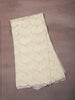 Soft Ivory Floral Sequins and Thread Embroidered Design Georgette Unstitched Salwar Material
