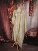 Soft Ivory Floral Sequins and Zari Embroidered Design Silk Salwar Suit with Dupatta
