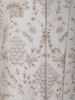Soft Ivory Floral Thread Embroidered and Stone Embellished Design Silk Sherwani Suit
