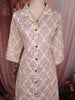 Soft Ivory Leaf Printed Design Cotton Palazzo Suit