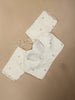 Soft Ivory Pearl White Sequins and Beads Embroidered Design Organza Designer Saree