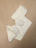 Soft Ivory Pearl White Sequins and Beads Embroidered Design Organza Designer Saree