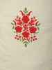 Soft Ivory White Floral Printed Design Cotton Straight Cut Salwar Suit wit Matching Dupatta