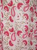 Soft Ivory and Pink Floral Printed Design Cotton Salwar