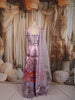 Soft Lavender Floral Printed and Stone Embellished Design Tussar Silk Fancy Lehenga with Matching Dupatta