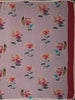 Soft Lavender Pink Floral Vine Sequins Embroidered Design Chiffon Fancy Saree with Lace Border