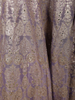 Soft Lavender Purple Floral Sequins and Beads Embroidered Design Banarasi Silk Bridal Lehenga with Designer Dupatta