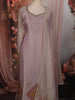Soft Lavender Stone embellished Design Tissue Silk Straight Cut Salwar Suit with Dupatta