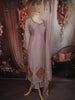 Soft Lavender Stone embellished Design Tissue Silk Straight Cut Salwar Suit with Dupatta