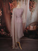 Soft Lavender Stone embellished Design Tissue Silk Straight Cut Salwar Suit with Dupatta