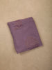 Soft Mauve Purple Floral Thread Embroidered Design Cotton Unstitched Salwar Material
