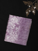 Soft Mauve Purple Floral Woven Design Blended Cotton Saree