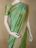 Soft Mint Green Butta Zari Woven Design Pure Banarasi Silk Saree with Zari Border