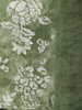 Soft Moss Green Floral Woven Design Blended Cotton Saree