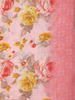 Soft Pastel Peach Pink Floral Woven Design Blended Cotton Saree