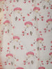 Soft Peach Coral Butta Zari Embroidered Design Pure Organza Saree with Contrast Motif Border