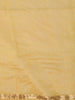 Soft Peach Floral Thread Embroidered Design Pure Tussar Saree