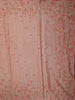 Soft Peach Floral Vine Thread Embroidered Design Pure Tussar Saree with Self Border