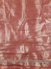 Soft Peach Floral Zari Woven Design Tissue Designer Saree with Stone Work Border