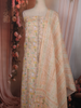 Soft Peach Nature Inspired Printed Design Cotton Unstitched Salwar Material with Dupatta