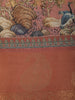 Soft Peach Traditional Printed Design Crepe Silk Saree with Paisley Zari Border