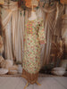 Soft Pistachio Green Floral Vine Printed Design Cotton Palazzo Suit