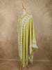 Soft Pistachio Green Ikat Printed Design Cotton Salwar Suit with Dupatta