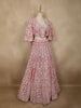 Soft Rose Pink Heavy Sequins and Beads Embroidered Design Net Bridal Lehenga with Jacket