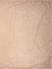 Soft Rose Pink Heavy Sequins and Beads Embroidered Design Net Designer Saree with Designer Border