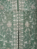 Soft Sage Green Floral Thread Embroidered Design Georgette Bridesmaid Lehenga with Dupatta