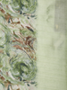 Soft Sage Green Floral Woven Design Blended Cotton Saree