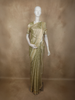 Soft Sage Green Floral Zari Woven Design Tissue Designer Saree