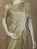 Soft Sage Green Floral Zari Woven Design Tissue Designer Saree