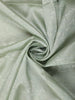 Soft Sage Mint Green Floral Thread Embroidered Design Semi Tussar Saree with Contrast Floral Border