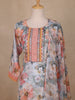 Soft Grey Multi-Floral Printed Straight Cut Salwar Suit - Diadem