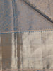 Steel Blue Zari Woven Design Pure Tissue Silk Saree with Rich Zari Border