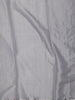 Steel Grey Solid Woven Design Pure Tissue Silk Party Wear Saree with Scalloped Border