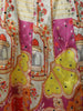 Sunshine Yellow Stone Embellished Design Space Silk Lehenga with Contrast Dupatta