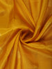Sunshine Yellow Vaira Oosi Kattam Zari Woven Design Pure Kanchipuram Silk Saree with Contrast Zari Border