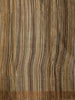 Taupe Brown Floral Woven Design Pure Tussar Saree with Solid Border