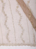 Taupe Brown Heavy Stone Embellished Design Pure Organza Party Wear Saree with Designer Border