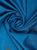 Teal Blue Bird Design Raw Silk Saree - Diadem