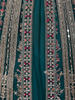 Teal Blue Floral Beads and Zari Embroidered Design Net Mastani Lehenga with Dupatta