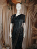 Teal Blue Heavy Sequins Embellished Design Georgette Party Wear Saree with Sequins Border