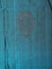 Teal Blue Paisley Woven Design Soft Silk Saree